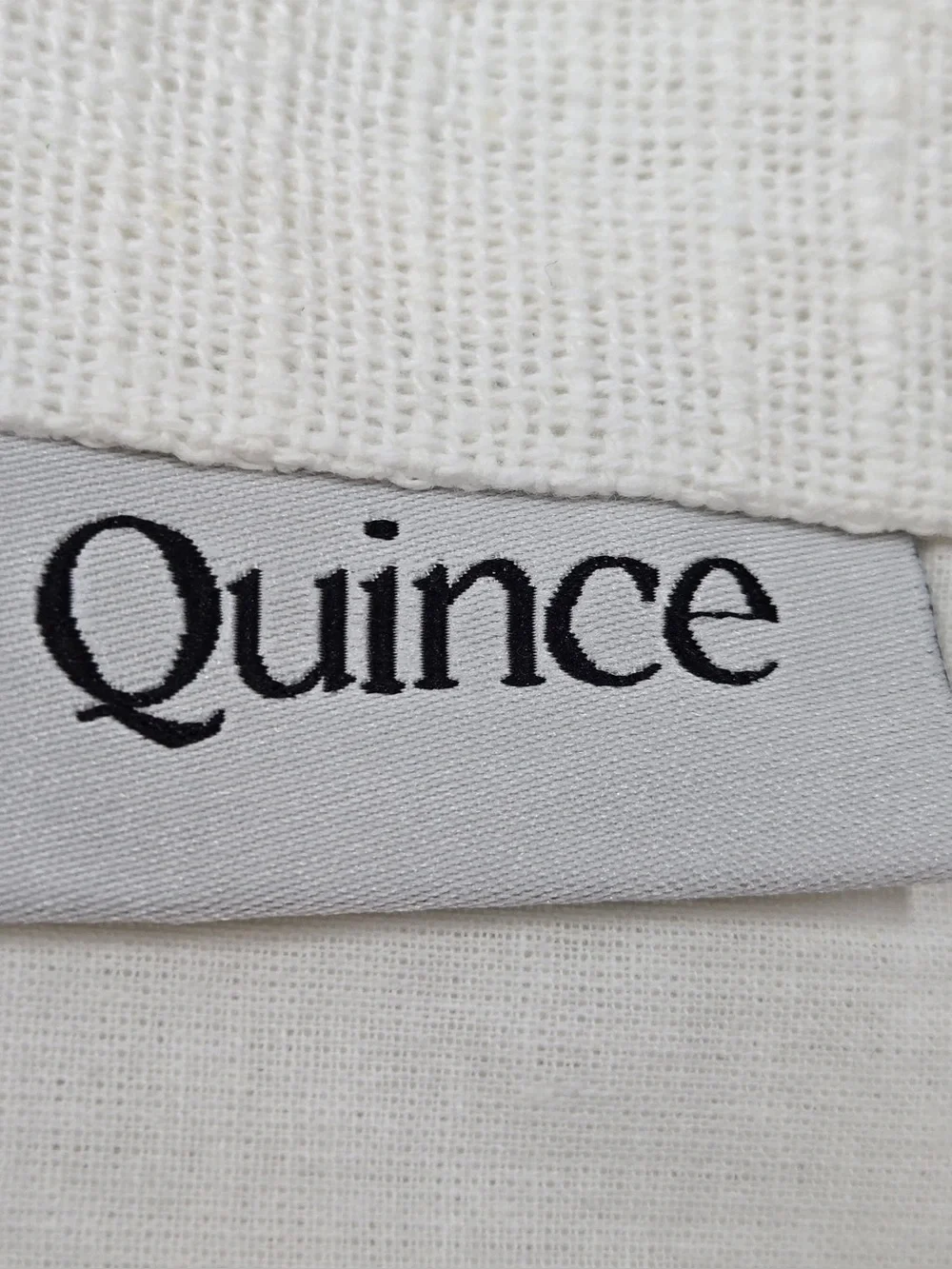 Quince includes 48x84